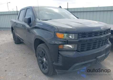 2021 Chevrolet Silverado 1500 2Wd Short Bed Custom from USA, damaged, VIN 3GCPWBEK1MG349298